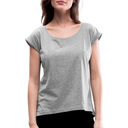 Kosmosschlange im Schneckenhaus - Frauen Shirt mit gerollten Ärmeln - by Artful Alchemist