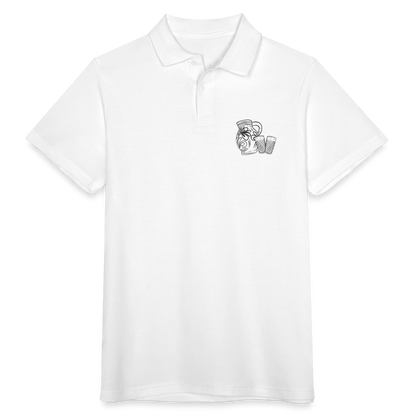 Bembel mit Gläsern - Hessisch Mundart - Männer Premium Poloshirt - by Artful Alchemist
