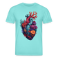 Ocean Heart - Stanley/Stella Unisex Bio-T-Shirt CREATOR - Poolblau