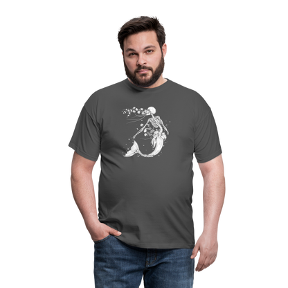 Florale Skelett Meerjungfrau - Männer T-Shirt - by Artful Alchemist