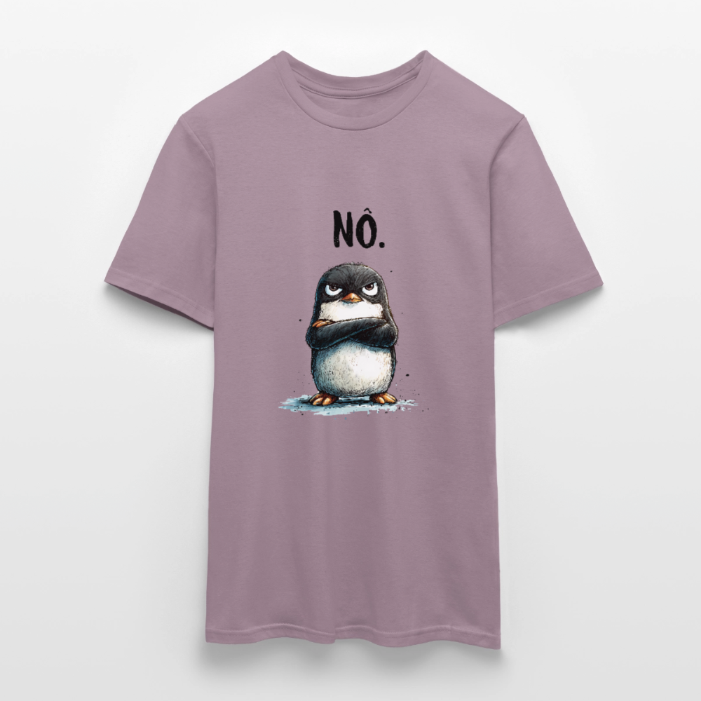Grumpy Penguin "Nö" - Männer T-Shirt - by Artful Alchemist