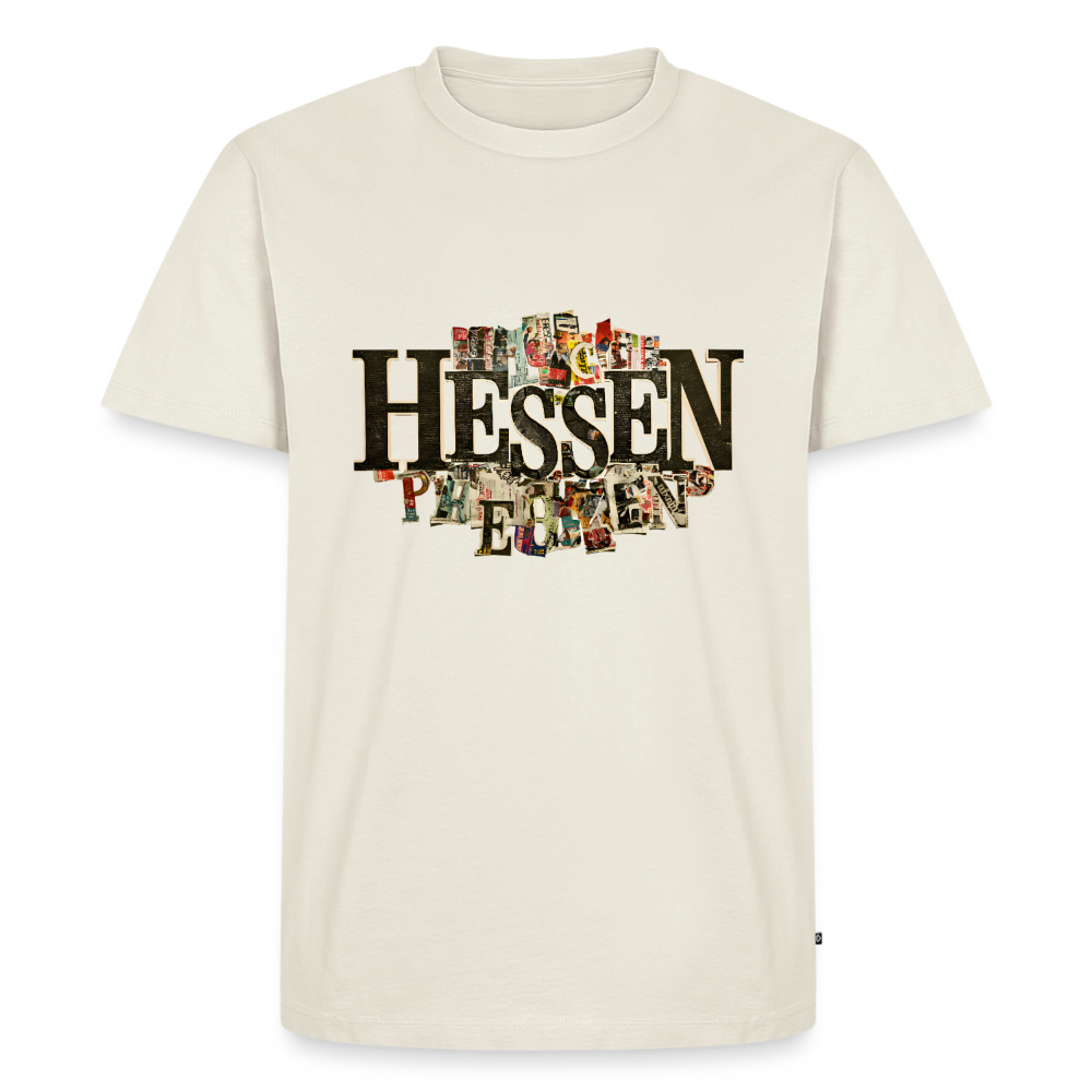 Hessen Collage - Männer Premium T-Shirt - Naturweiß