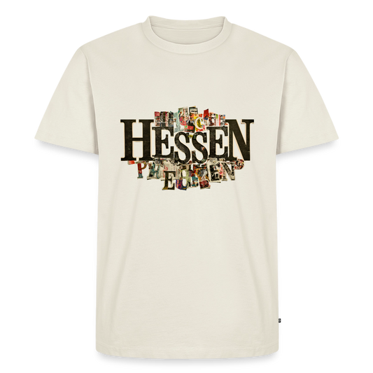 Hessen Collage - Männer Premium T-Shirt - Naturweiß