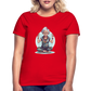 Coole Yoga Oma - Meditation im besten Alter  - Frauen T-Shirt - Rot