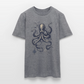 Steampunk Oktopus - Männer T-Shirt - Graphit meliert