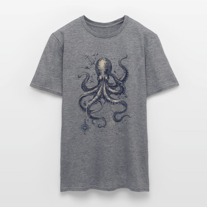 Steampunk Oktopus - Männer T-Shirt - by Artful Alchemist