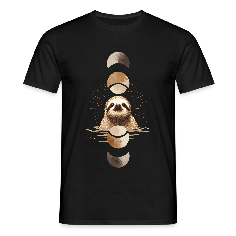 Lunar Sloth – Spirituelles Faultier - Männer T-Shirt - by Artful Alchemist