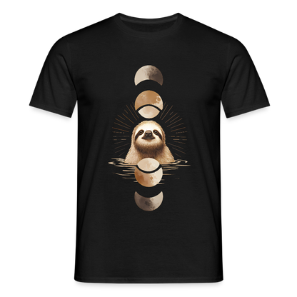 Lunar Sloth – Spirituelles Faultier - Männer T-Shirt - by Artful Alchemist