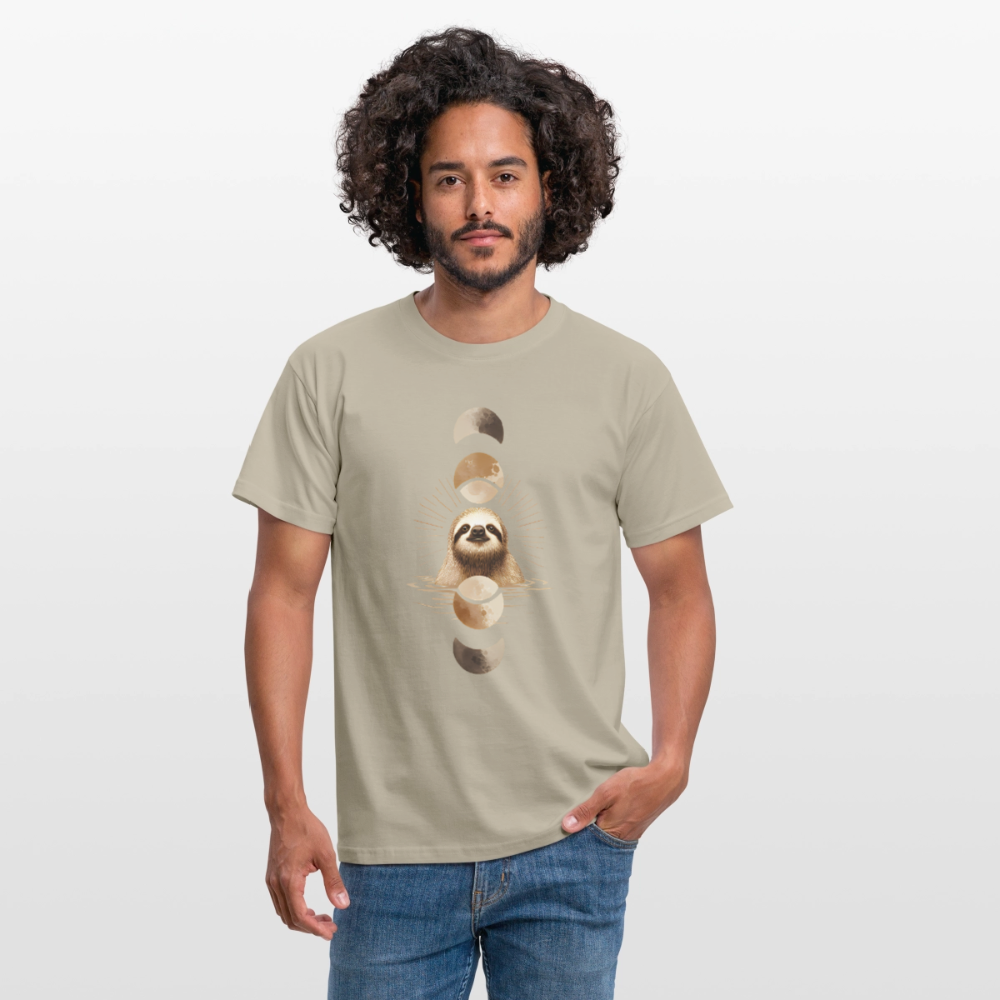 Lunar Sloth – Spirituelles Faultier - Männer T-Shirt - by Artful Alchemist