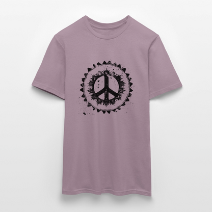 Urban Retro Peace Zeichen - Männer T-Shirt - by Artful Alchemist