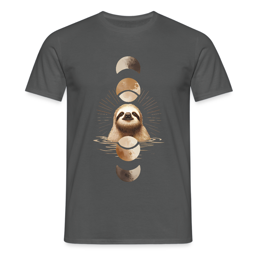 Lunar Sloth – Spirituelles Faultier - Männer T-Shirt - by Artful Alchemist