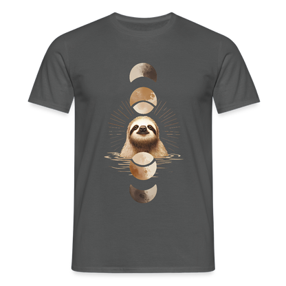 Lunar Sloth – Spirituelles Faultier - Männer T-Shirt - by Artful Alchemist