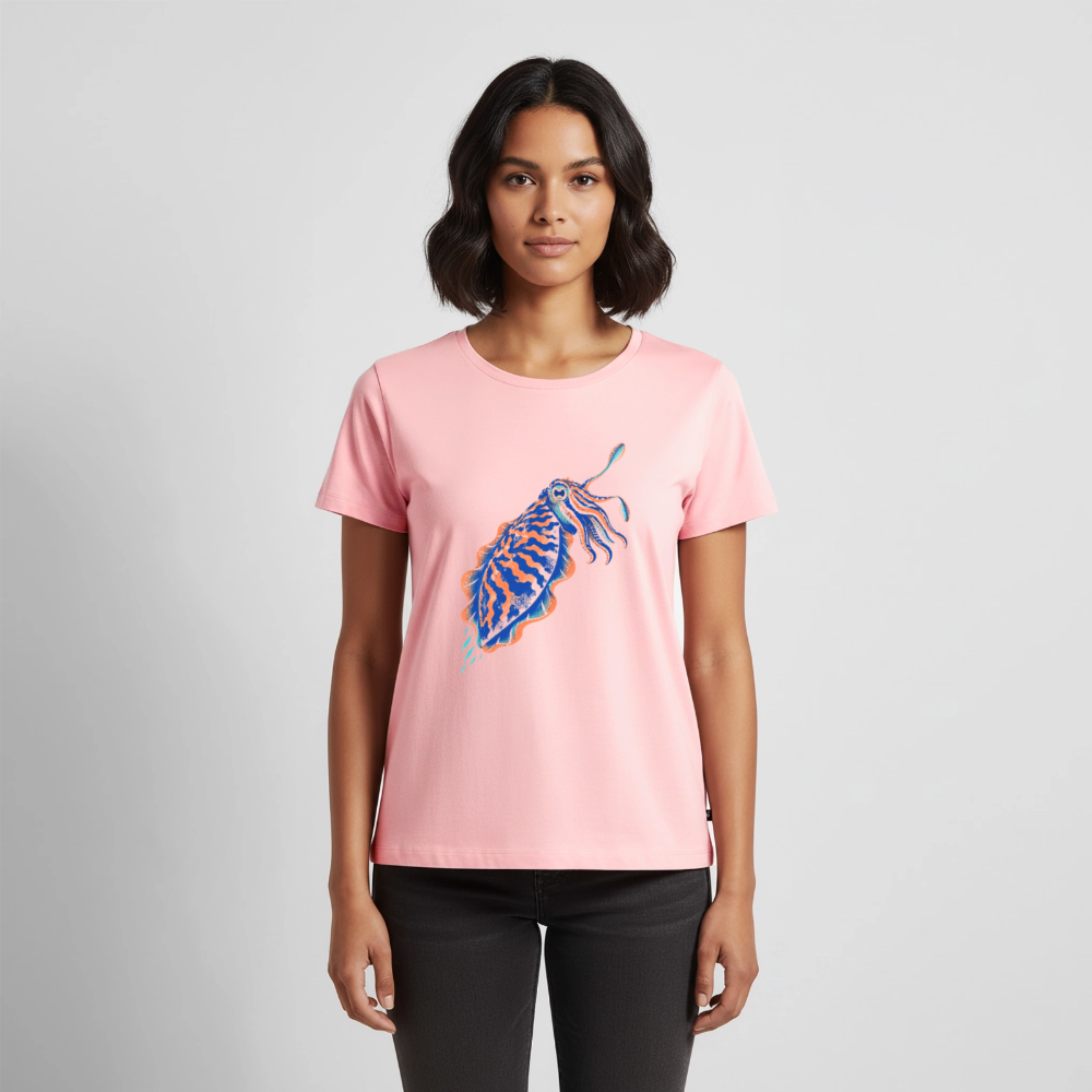 Sepia Ink – Frauen Premium T-Shirt - Rosa