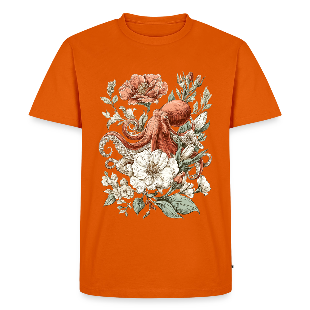Leviathan Bloom – Vintage Octopus - Männer Premium T-Shirt - by Artful Alchemist