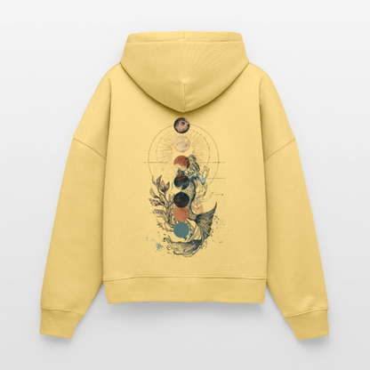 Mystic Mermaid – Mondphasen - Stanley/Stella Boxy Frauen Bio Hoodie Nora - by Artful Alchemist