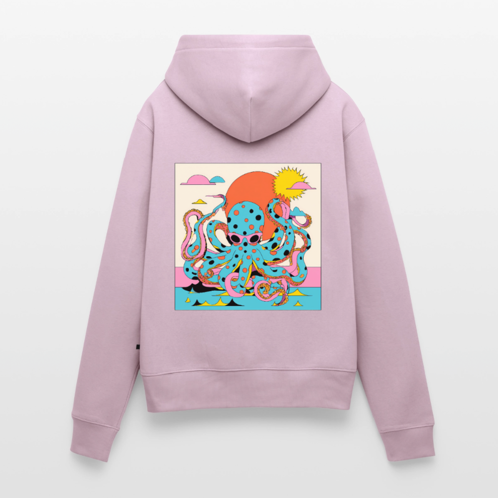 Octopus Summer – Retro Comic - Frauen Premium Bio Hoodie - by Artful Alchemist