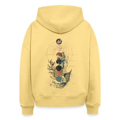 Mystic Mermaid – Mondphasen - Stanley/Stella Boxy Frauen Bio Hoodie Nora - by Artful Alchemist
