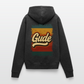 „Gude“ – Retro Look aus Hessen - Frauen Premium Bio Hoodie - Anthrazit meliert