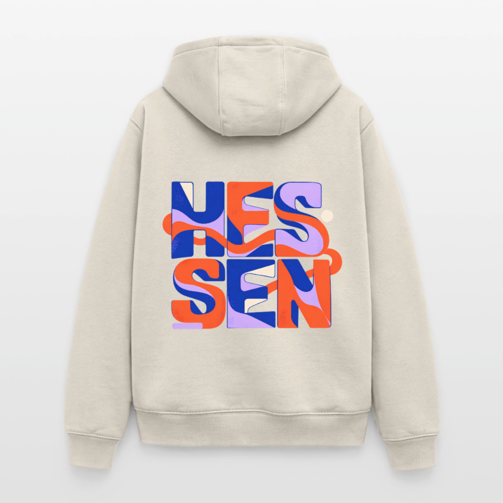 Hessen Color – Oversized Heavyweight Unisex Hoodie - Beige