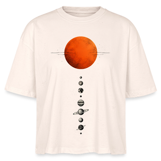 Sonnensystem - Stanley/Stella Frauen Boxy Bio-T-Shirt Nova - by Artful Alchemist