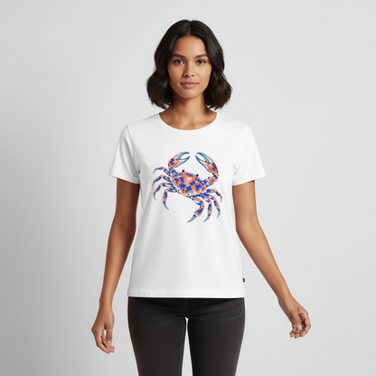 Crab Ink – Frauen Premium T-Shirt - Weiß