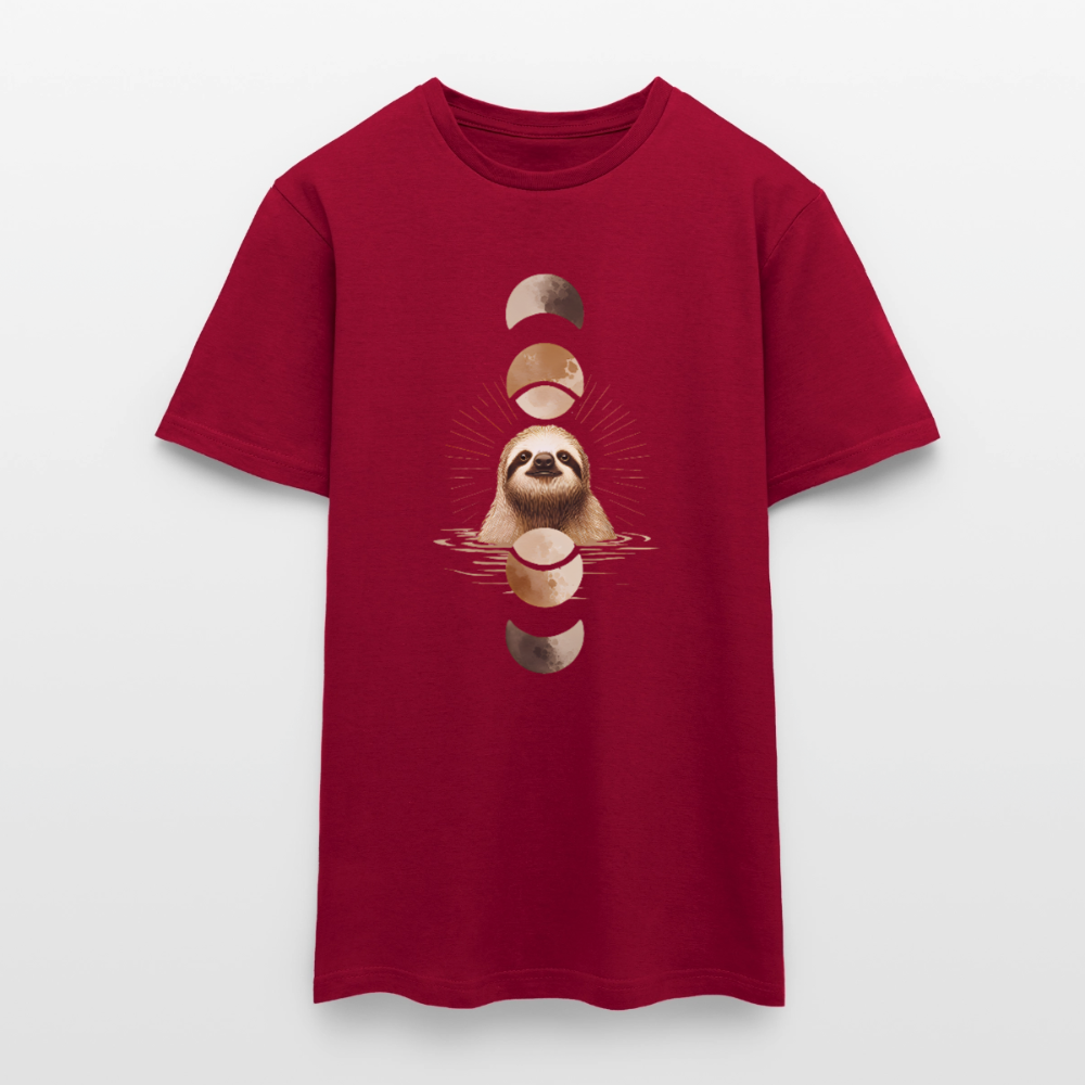 Lunar Sloth – Spirituelles Faultier - Männer T-Shirt - by Artful Alchemist
