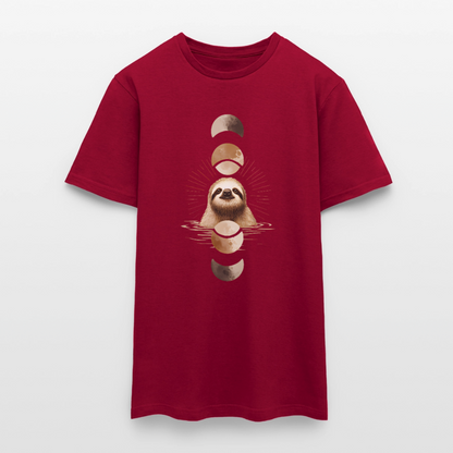 Lunar Sloth – Spirituelles Faultier - Männer T-Shirt - by Artful Alchemist