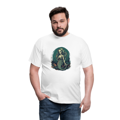 Comic Ghul Zombie Meerjungfrau - Männer T-Shirt - by Artful Alchemist
