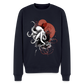 Oktopus Design – Tiefsee trifft Kunst - Männer Premium Pullover - Navy