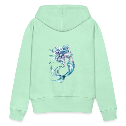 Meerjungfrau als Aquarelle - Frauen Premium Hoodie - by Artful Alchemist