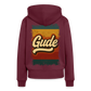 „Gude“ – Retro Look aus Hessen - Frauen Premium Bio Hoodie - Burgunderrot