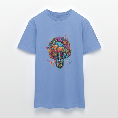 Surrealistischer, psychedelischer Totenkopf - Männer T-Shirt - by Artful Alchemist