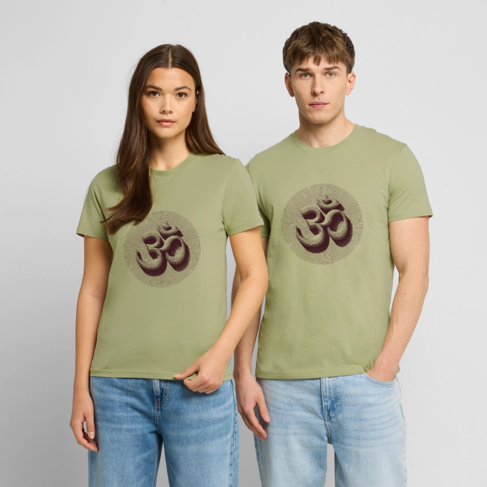 Sacred Om Sunburst - Stanley/Stella Unisex T-Shirt CRAFTER - by Artful Alchemist
