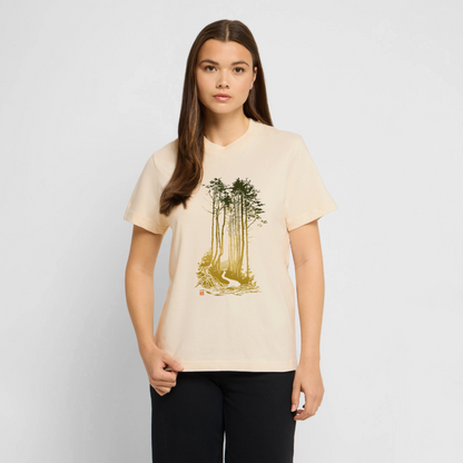 Waldpfad – Relaxed Fit Unisex Organic T-Shirt - by Artful Alchemist