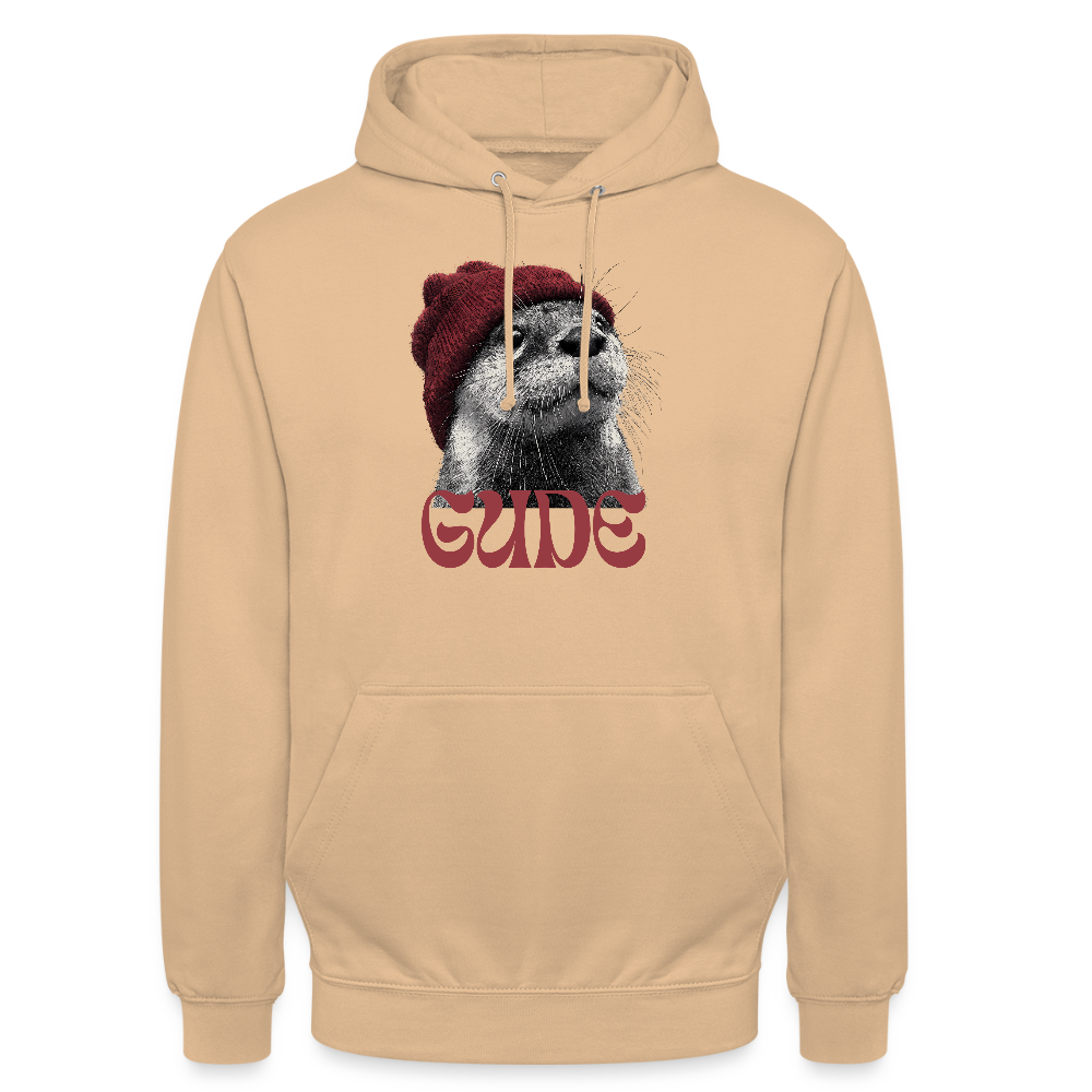 Gude Otter - Unisex Hoodie - Pfirsich