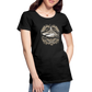 Cooler Hai mit Boho/Tribal Mustern - Frauen Premium T-Shirts - Schwarz