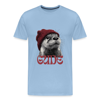 Gude Otter - Männer Premium T-Shirt - by Artful Alchemist