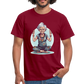 Coole Yoga Oma - Meditation im besten Alter  - Männer T-Shirt - Ziegelrot