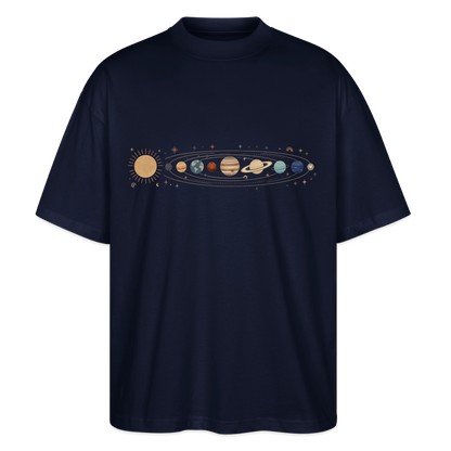 Cosmic Alignment – Oversized Unisex Bio T-Shirt Blaster 2.0 - Navy
