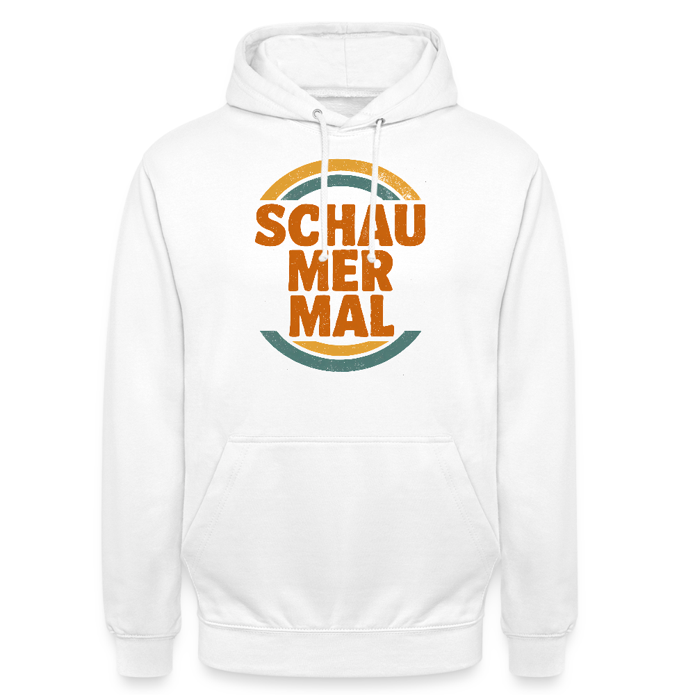 „Schau Mer Mal“ – Retro Look aus Hessen - Unisex Hoodie - by Artful Alchemist