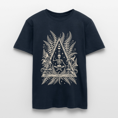 Mystic Fern – Männer T-Shirt - Navy