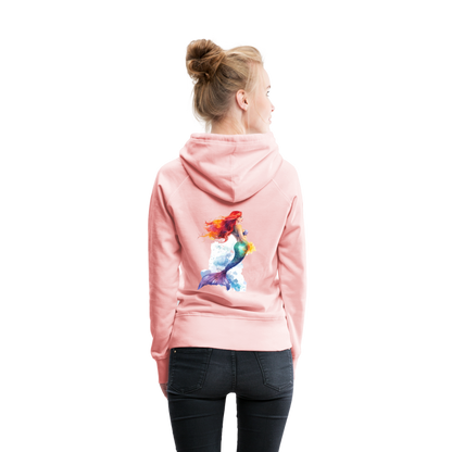 Meerjungfrau als Aquarelle - Frauen Premium Hoodie - by Artful Alchemist