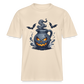 Hessisch Halloween Bembel - Unisex Relaxed Fit Bio-T-Shirt - Weißgrau