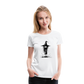 Kleine Hexe - Frauen Premium T-Shirt - Weiß