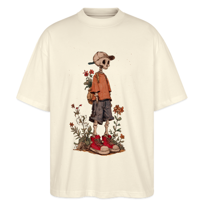 Skeleton Boy - Stanley/Stella Oversized Unisex Bio T-Shirt Blaster - by Artful Alchemist