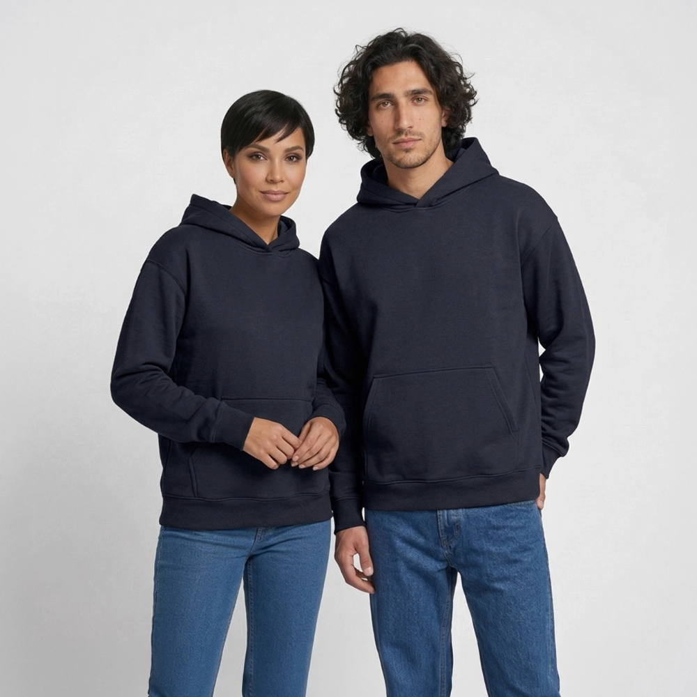 Hessen Color – Oversized Heavyweight Unisex Hoodie - Navy