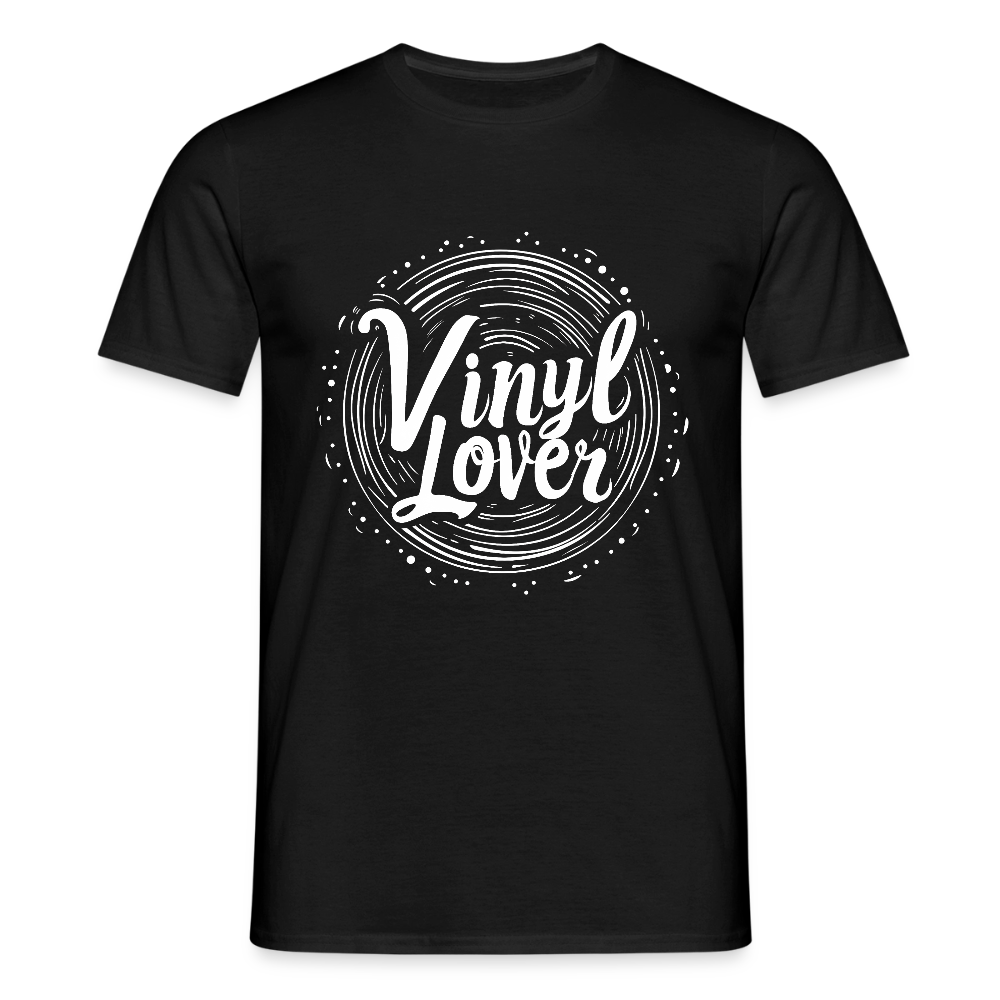 Vinyl Lover – Analog Soul - Männer T-Shirt - by Artful Alchemist