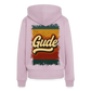 „Gude“ – Retro Look aus Hessen - Frauen Premium Bio Hoodie - Altrosa