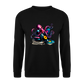 DJ Oktopus – Wenn Tiefsee auf Vinyl trifft - Unisex Pullover - Schwarz
