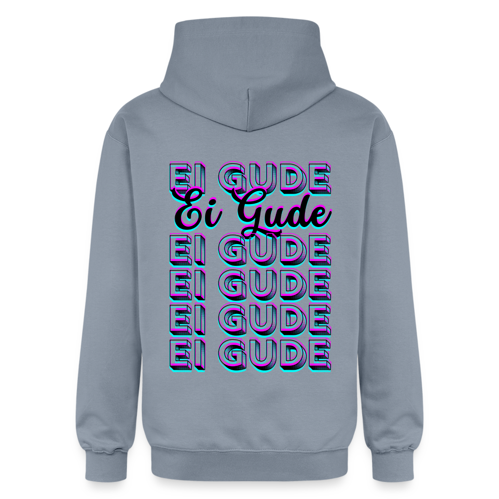 Ei Gude - Hessisch Mundart - Gildan Unisex Softstyle® Midweight Hoodie - Blau